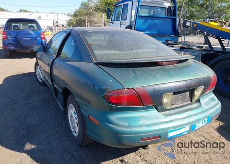 1998 Pontiac Sunfire Se из США, поврежденный, VIN 1G2JB1249W7514289